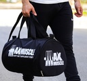 Max Muscle Bag With Shoes Compartment-Black gym