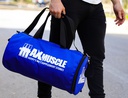 Max Muscle Bag With Shoes Compartment-Blue