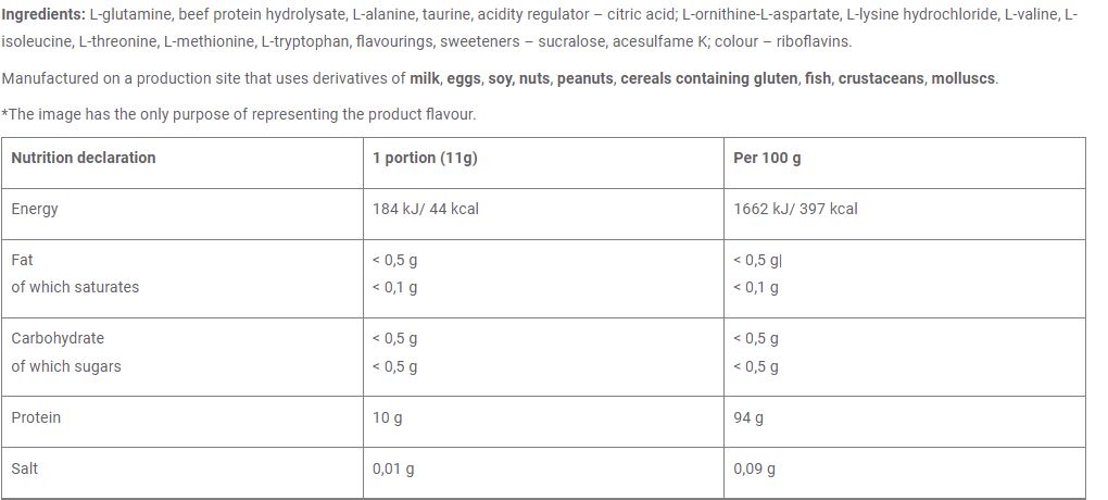 Olimp Amino Target Xplode-25Serv.275G.-Lemon Flavour