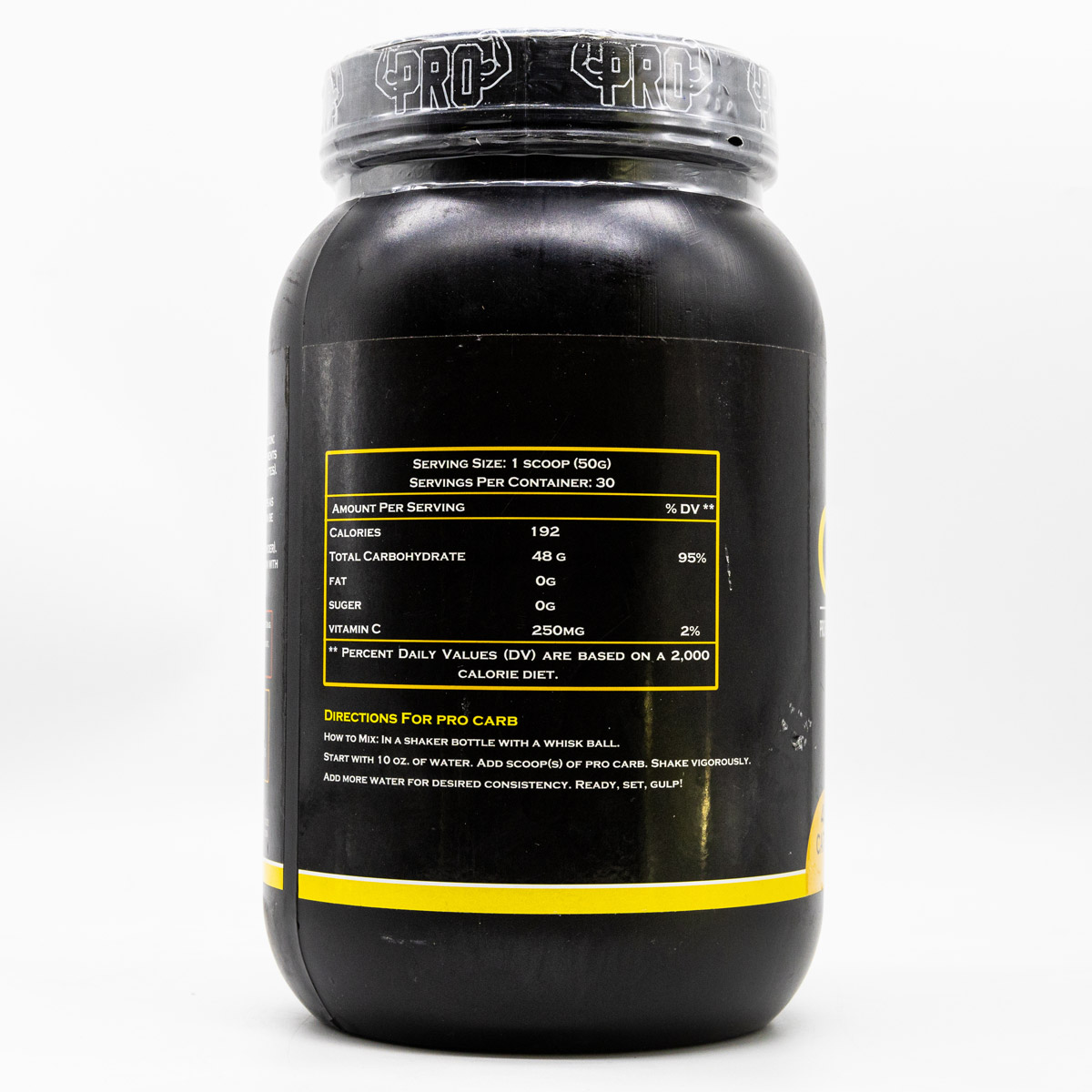 Pro Supplements Pro Fast Carb-30Serv.-1500G.-Mango