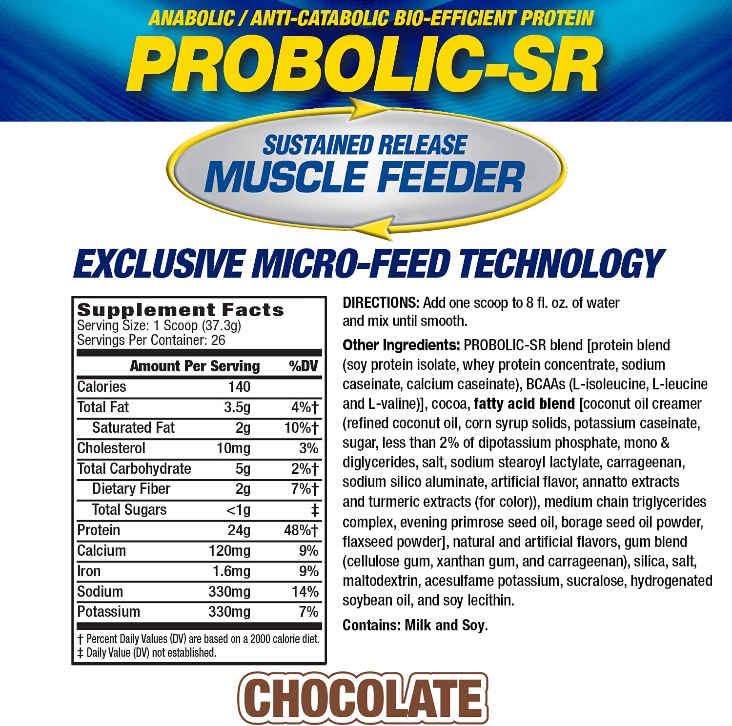 Mhp Probolic-Sr-56Serv.-1816G-Chocolate