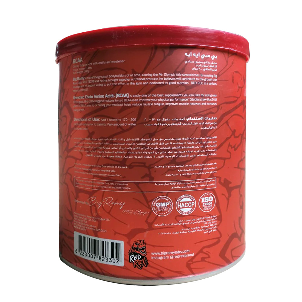 Big Ramy Labs Red Rex Bcaa 2:1:1-30Serv.-300G.-Lemon Lime