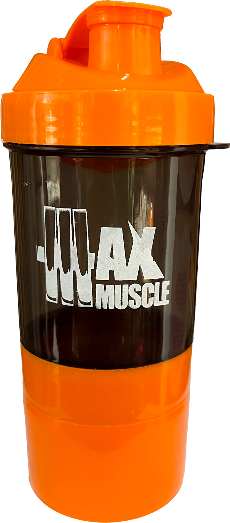 Max Muscle Shaker 500Ml-Black Orange