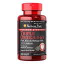 [025077101542] Puritan's Pride Triple Omega 3.6.9-20Serv.-60Soft Gels