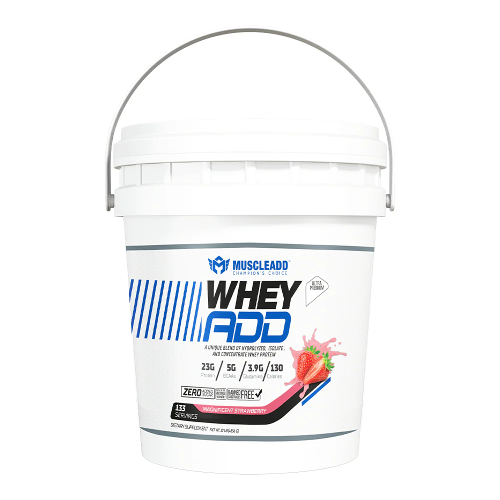 [6223007821391] Muscle Add Whey Add-133Serv.-4.5kg.-Magnificent Strawberry