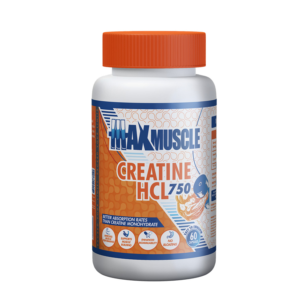 [6222023702783] Max Muscle Creatine HCL 750-60Serv.-60Capsules