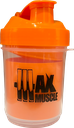 [17100] Max Muscle Shaker 500Ml-Clear Orange