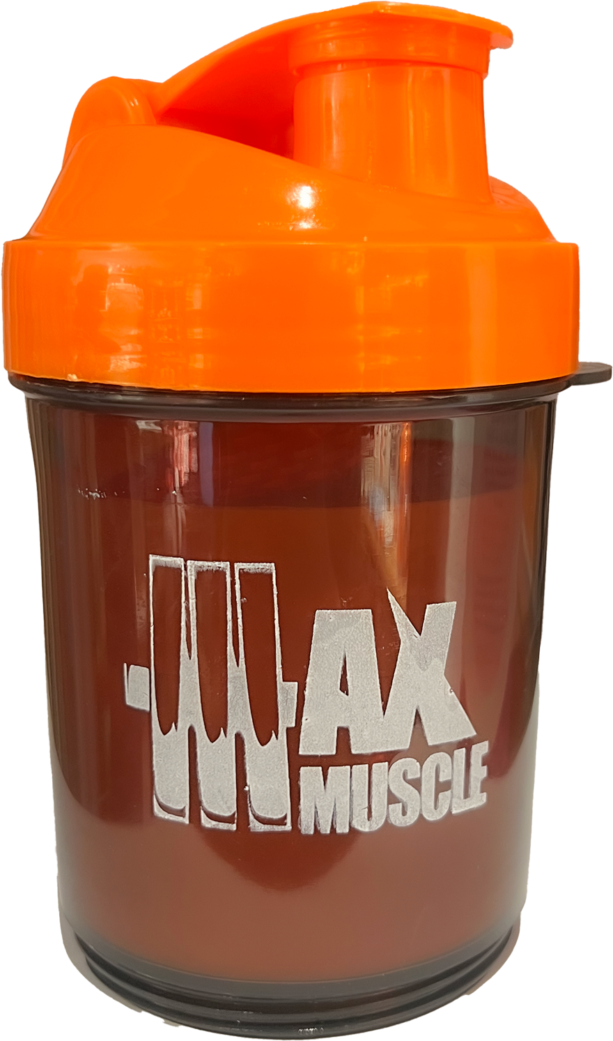 [17101] Max Muscle Shaker 500Ml-Black Orange