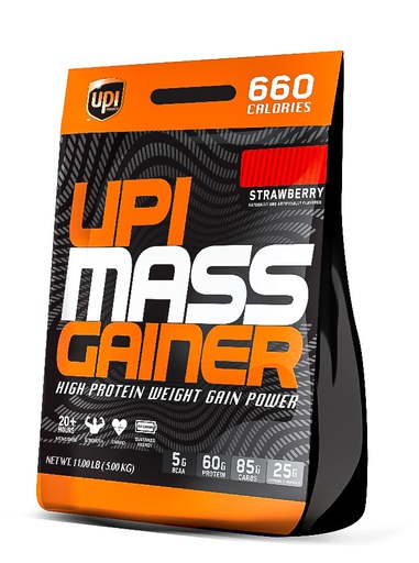 [6225000273177] Upi Mass Gainer-30Serv.-5KG-Strawberry