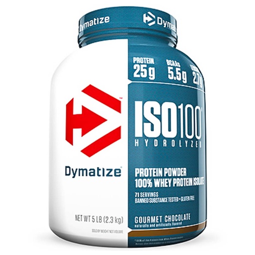 [705016353187] Dymatize ISO100-71Serv.-2.3KG-Gourment Chocolate