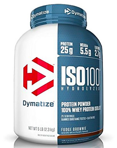 [705016500406] Dymatize ISO100-71Serv.-2.3KG-Fudge Brownie