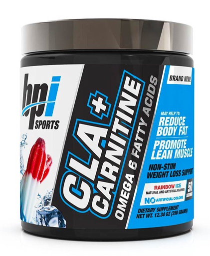 [811213028213] Bpi Sports Cla+Carnitine-50Serv.-320G.-Rainbow Ice