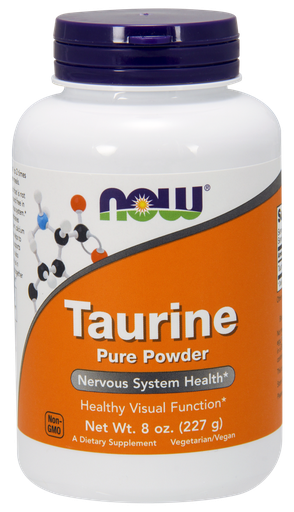 [733739002600] Now Foods Taurine Pure Powder-227Serv.-227G