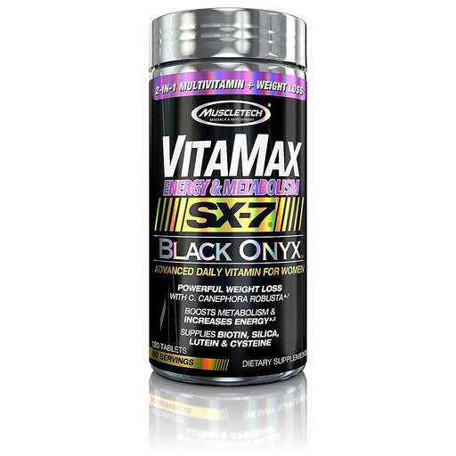 [631656607567] Muscletech Vita Max Energy Sx-7-30Serv.-120Tabs