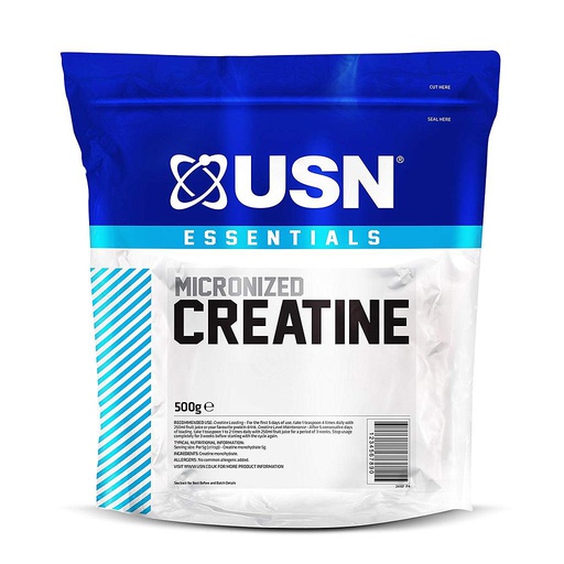 [6009544900153] USN Essentials Creatine Micronized-100Serv.-500G