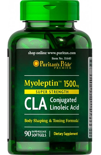 [025077316403] Puritan's Pride CLA 1500MG-45Serv.-90Tabs.