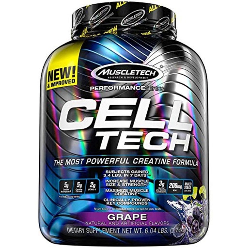 [631656703238] Muscletech Performance Series Cell Tech-56Serv.-2.74G-Grape