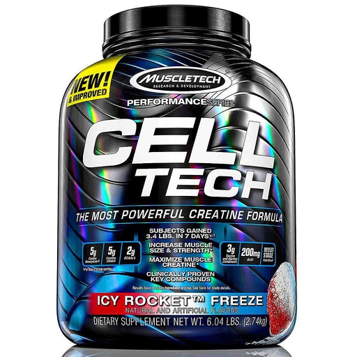 [631656710267] Muscletech Performance Series  Cell Tech-56Serv.-2.74G-Ice Rocket Freeze