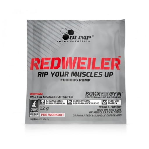 [OSNRWOJ] Olimp Sport Nutrition Red Weiler-1Serv.-12G-Orange Juice