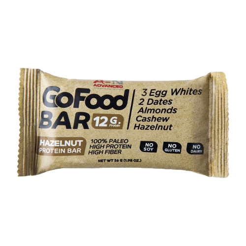 [6224000649500] ASN Advanced Sports Go Food Bar-Hazelnut