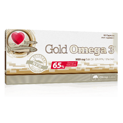 [5901330024498] Olimp Sport Nutrition GOLD OMEGA 3 1000MG 65%-60Serv.-60Caps.