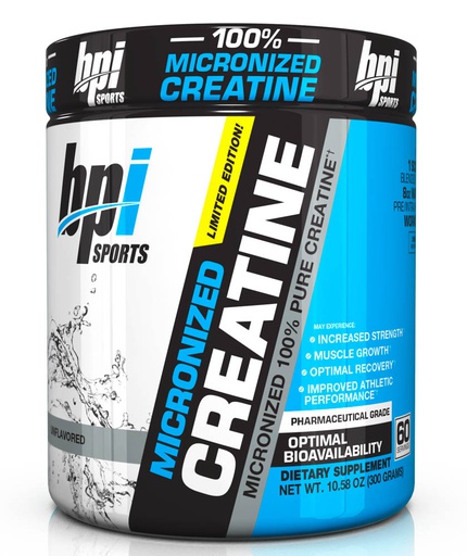 [811213027537] Bpi Sport Creatine Micronized 100% pure-60serv.-Unflavored