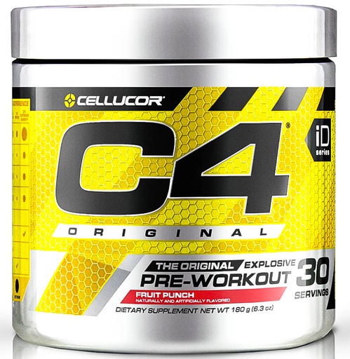 [810390025404] Cellucor C4 Original ID-60Serv.-390G-Fruit Punch