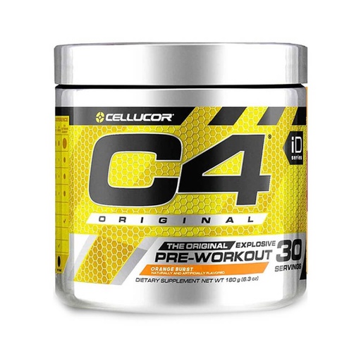 [842595106091] Cellucor C4 Original ID-30serv.-195G-OrangeBurst