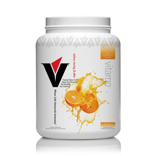 [852886008119] Vitargo - Premier Carbohydrate Fuel for Athletic Performance-50Serv.-1.928G-Orange