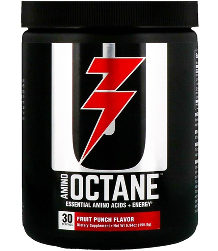 [039442045393] Universal Amino Octane-30Serv.-196.8G-Fruit Punch