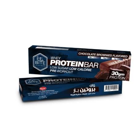 [6772504452299] Lite Bite Whey Protein Bar-Chocolate Brownies