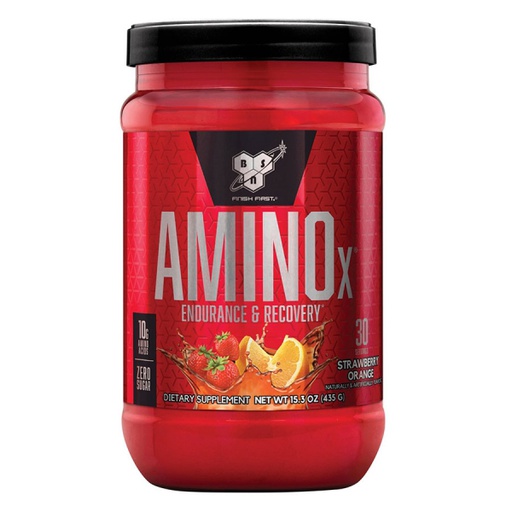 [834266004218] BSN Amino X-30Serv.-435G-Strawberry Orange