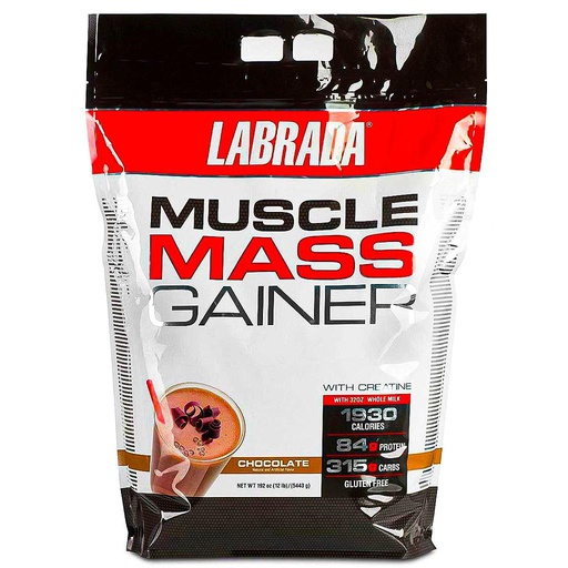 [710779570023] Labrada Muscle Mass Gainer-16serv.-5443g-Chocolate