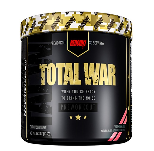 [601754191497] Redcon1 Total War Preworkout-30Serv.-441G-Watermelon