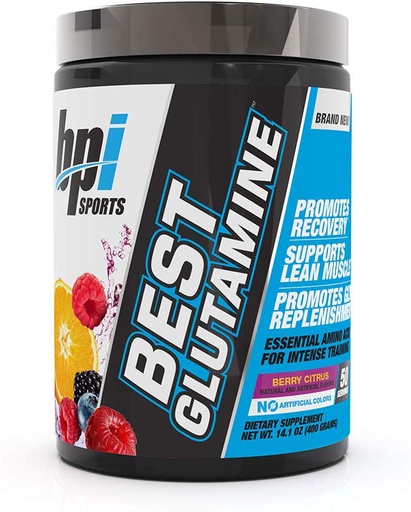 [811213022631] Bpi Sports Best Glutamine-50Serv.-400G-Berry Citrus