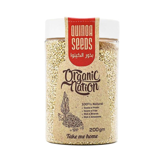 [6224009096879] Organic Nation Quinoa Seeds-200G