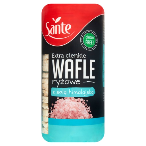 [5900617014665] Sante Extra Cienkie Wafle Ryzowe Z Sola Himalajska-110G