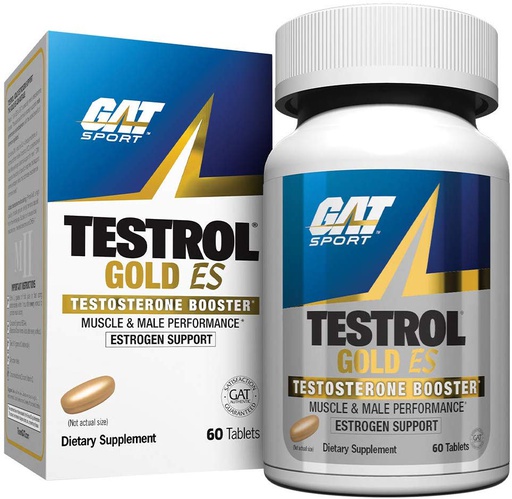 [816170021390] Gat Sport Testrol Gold Es-30Serv.-60Tabs.