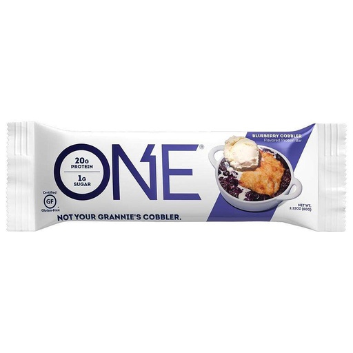 [788434106832] One Protein Bar-60G-Blueberry Cobbler