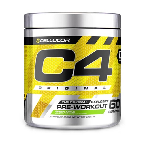 [842595106060] Cellucor C4 Original ID- 60Serv.-390G-Green Apple