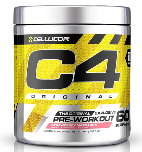 [842595106145] Cellucor C4 Original ID-60Serv.-390G-Strawberry Margarita