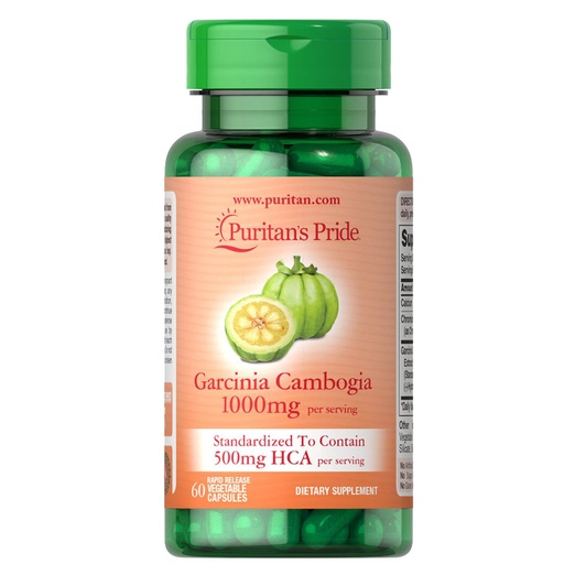 [025077539932] Puritan's Pride Garcinia Cambogia 1000MG-30Serv.-60Vegetable Caps.