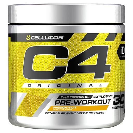 [842595107371] Cellucor C4 Original ID-30Serv.-195G-Passion Fruit