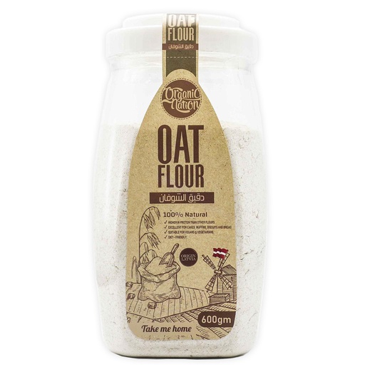 [6222023700215] Organic Nation Oat Flour-600G