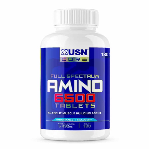 [6009544923862] Usn Core Full Spectrum Amino 6500-60Serv.-180Tabs.