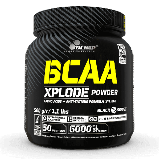 [5901330044694] Olimp Sport Nutrition BCAA Xplode Powder-50Serv.-500G-Strawberry