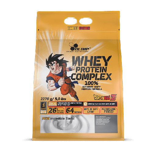 [5901330073595] Olimp Sport Nutrition Whey Protein Complex Dragon Ball Z-64Serv.-2270G-White Chocolate And Raspberry