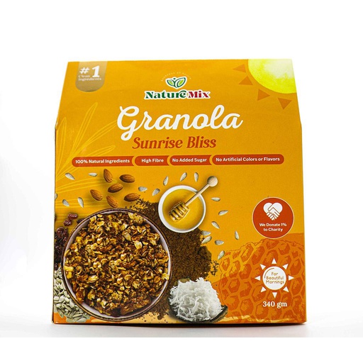 [745178159326] Nature Mix Granola Sunrise Bliss-10Serv.-340G