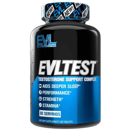 [852687908922] Evlution Nutrition Evltest-30Serv.-120Tabs.