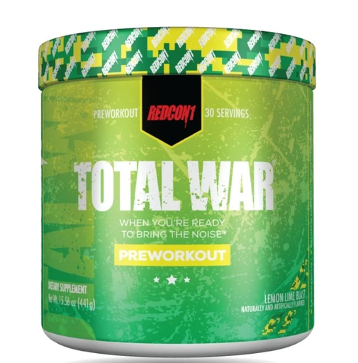 [810044572681] Redcon1 Total War Preworkout-30Serv.-441G-Lemon Lime Blast